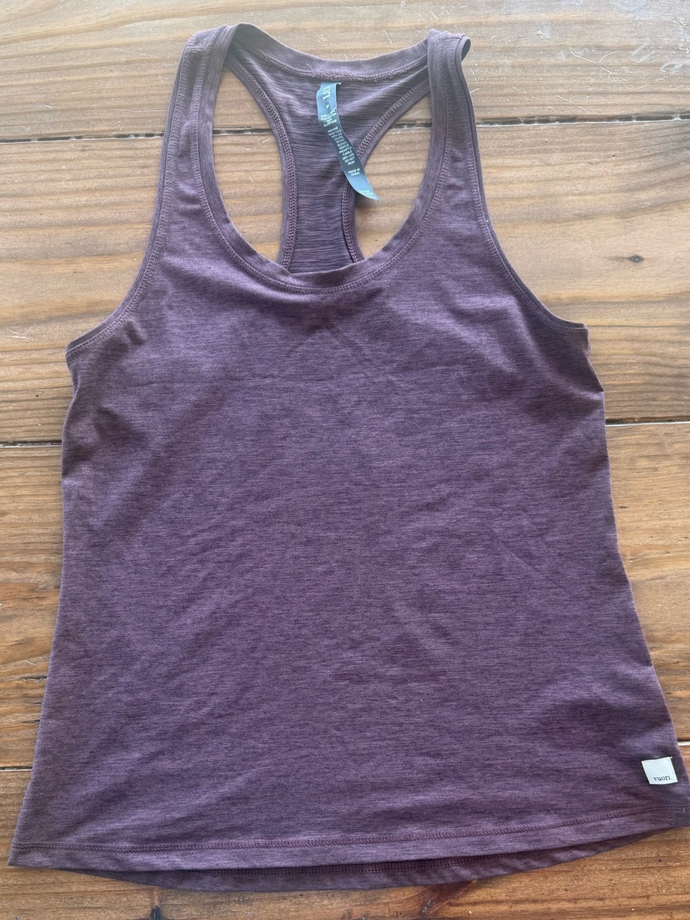 Vuori Plum Racerback Tank Top